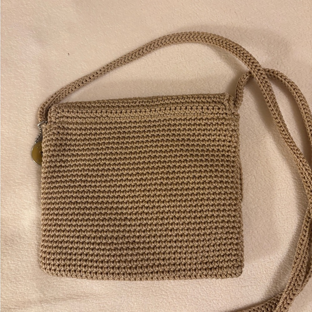The Sak Beige Crochet Crossbody Bag with Fruit Embroidery - Picture 5 of 5